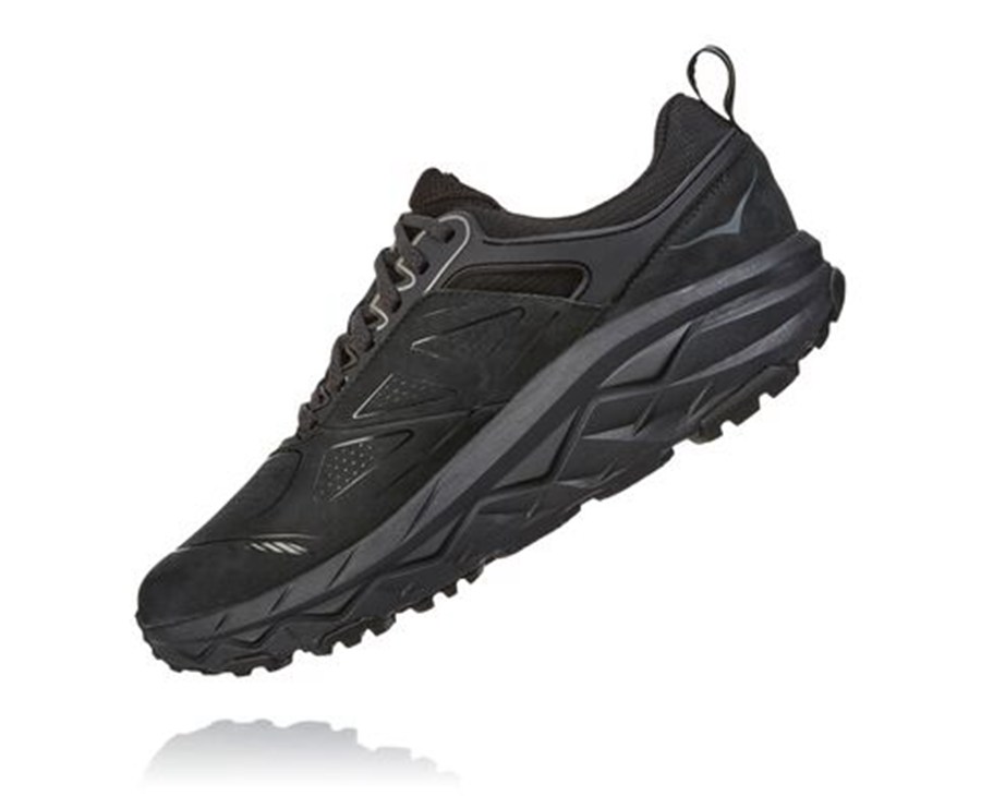 Hoka One One Trail Schoenen Heren - Challenger Laag Gore-Tex - Zwart - VJ1256937